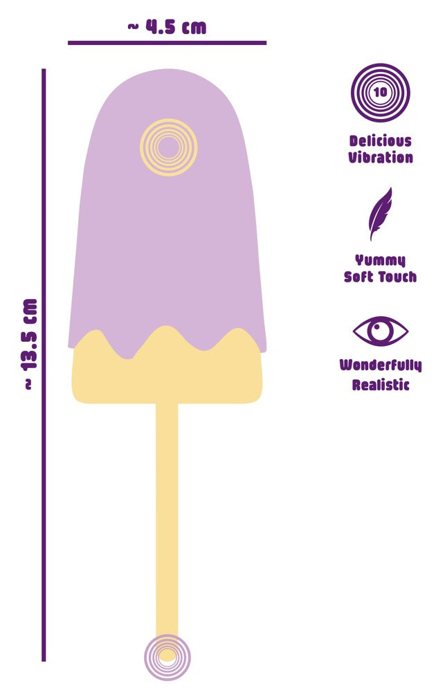 NEW Vibrating Popsicle You2Toys - ORION Brand