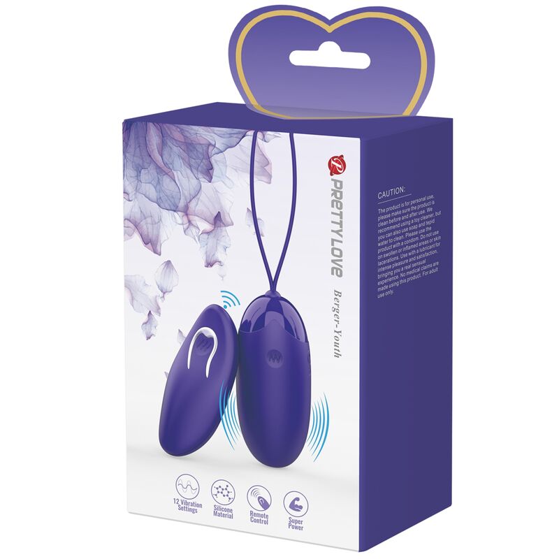 UOVO VIBRANTE TELECOMANDATO VIOLA