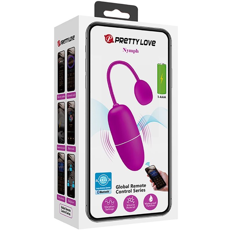UOVO VIBRANTE APP CONTROLLATO VIOLA