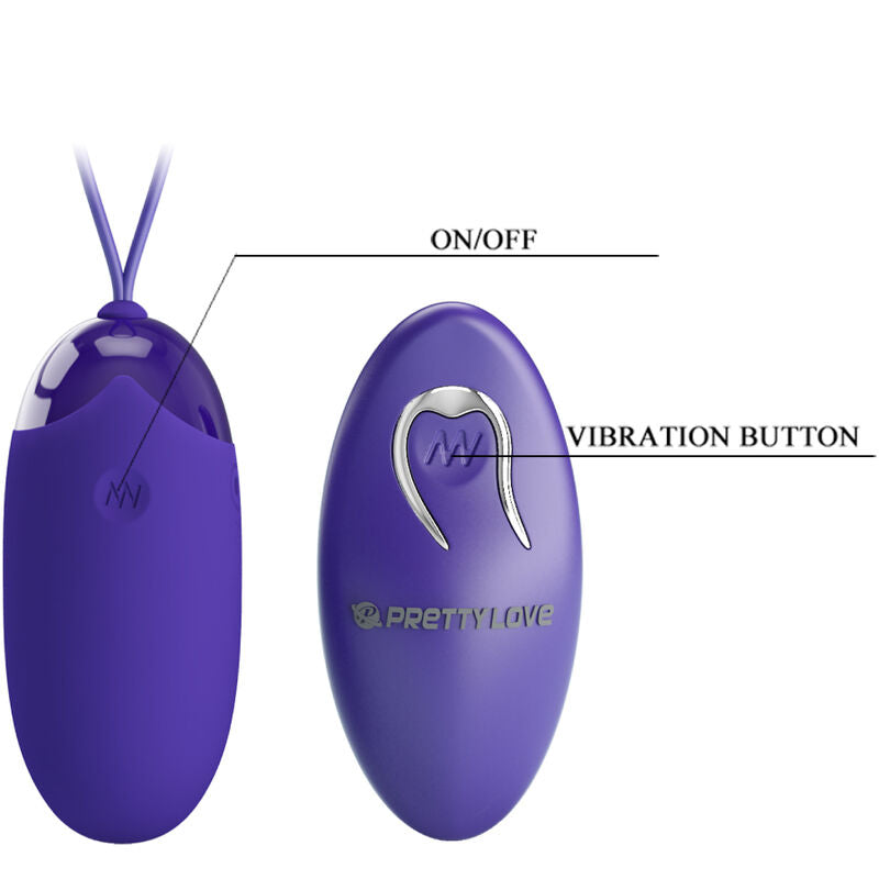 UOVO VIBRANTE TELECOMANDATO VIOLA
