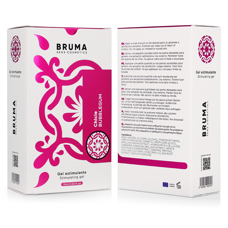 BALSAMO INTENSIFICANTE GUSTO BUBBLEGUM 15 ML
