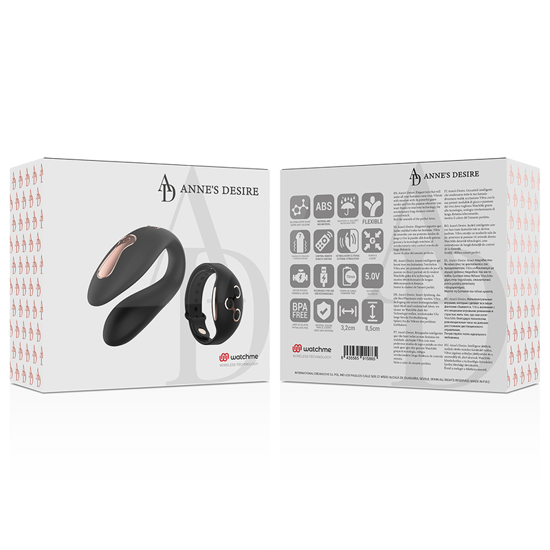 DUAL PLEASURE TECNOLOG A WATCHME NERO/ORO