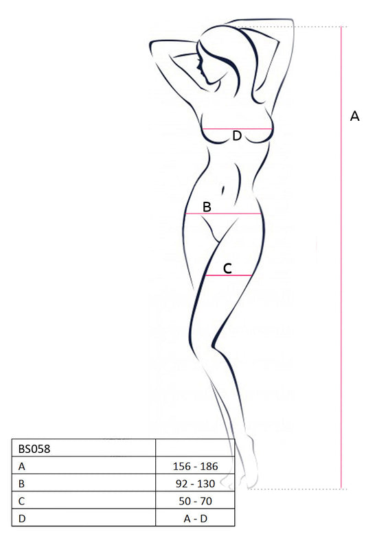 Catsuit a stringhe CL
