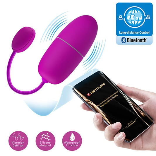 UOVO VIBRANTE APP CONTROLLATO VIOLA