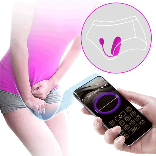 UOVO VIBRANTE APP CONTROLLATO VIOLA