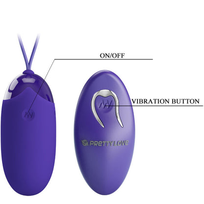 UOVO VIBRANTE TELECOMANDATO VIOLA
