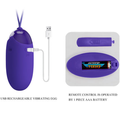 UOVO VIBRANTE TELECOMANDATO VIOLA