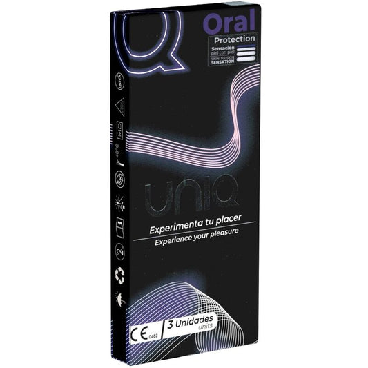 PRESERVATIVO SESSO ORALE, SENZA LATTICE CLASSIC 3 UNITÀ